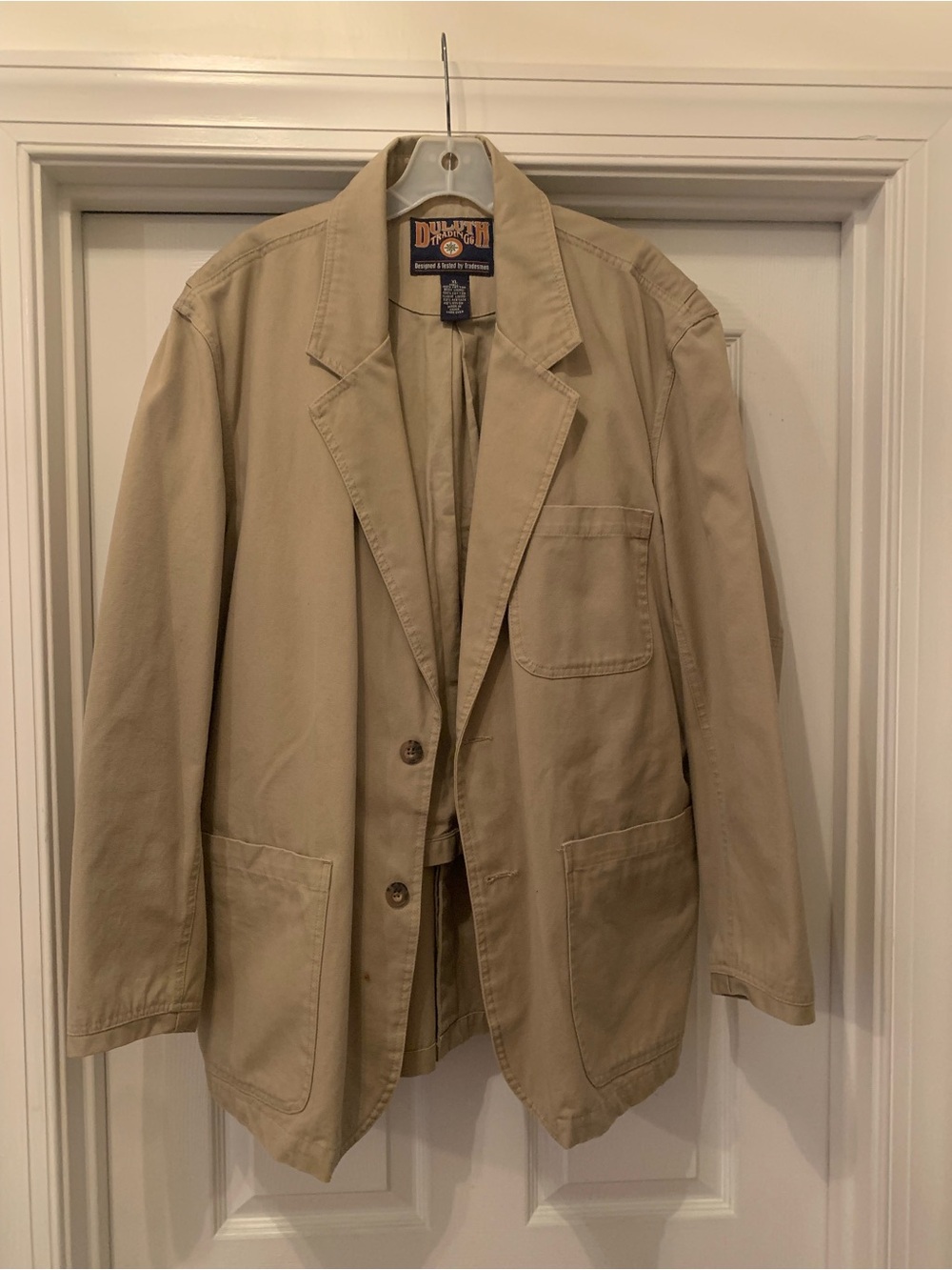 Duluth Men’s Trading Co. Firehose Presentation Jacket Blazer Barn Chore Coat XL